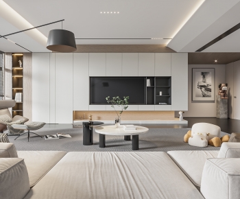 Modern A Living Room-ID:298340083