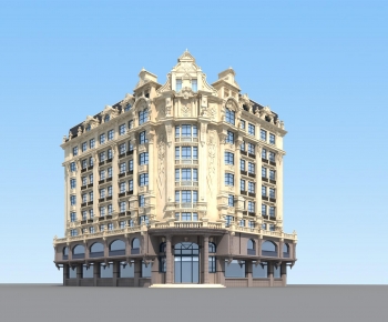 European Style Appearance Of Commercial Building-ID:938664918