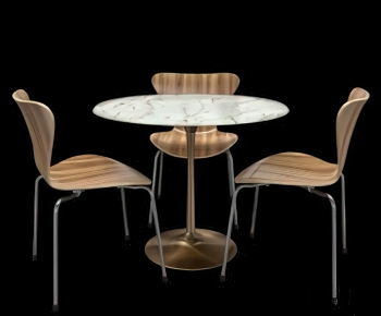 Nordic Style Leisure Table And Chair-ID:122136129