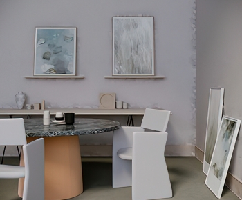 Modern Dining Table And Chairs-ID:527638917