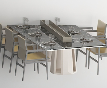 Modern Dining Table And Chairs-ID:858191979