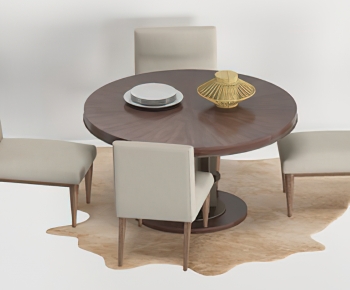 Modern Dining Table And Chairs-ID:752676965