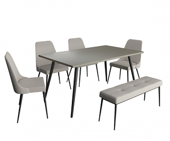 Modern Dining Table And Chairs-ID:572021016