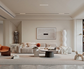Modern A Living Room-ID:271632917