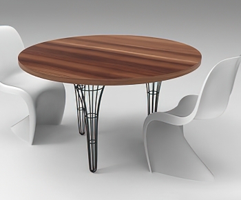 Modern Dining Table And Chairs-ID:424449438