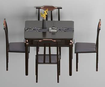 New Chinese Style Leisure Table And Chair-ID:688555005