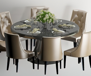 Modern Dining Table And Chairs-ID:528399975