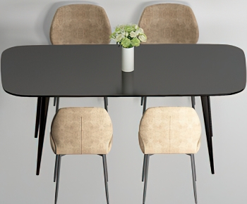 Modern Dining Table And Chairs-ID:938205002