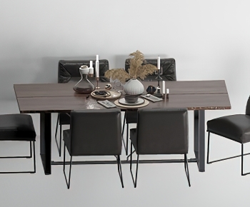 Modern Dining Table And Chairs-ID:725842003