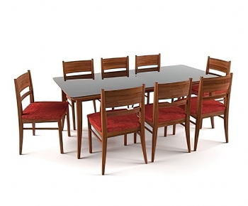 Modern Dining Table And Chairs-ID:441531909