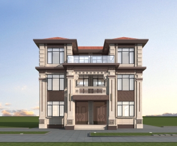 New Chinese Style Detached Villa-ID:801229009