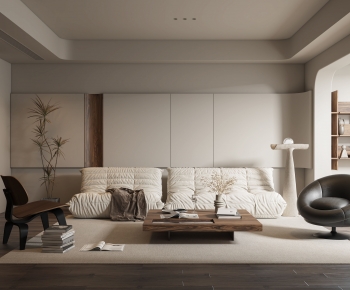 Wabi-sabi Style A Living Room-ID:957103972