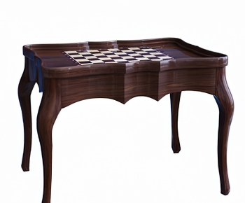American Style Entertainment Table And Chair-ID:236665962