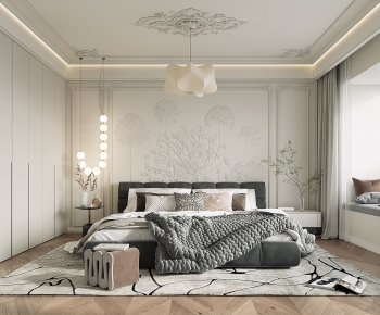 French Style Bedroom-ID:318989045