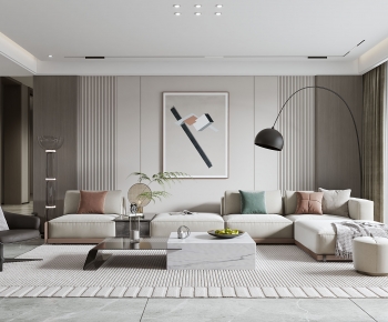 Modern A Living Room-ID:844897995