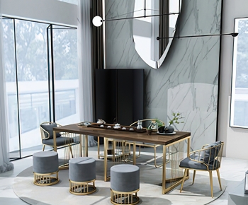Modern Tea Tables And Chairs-ID:452940581