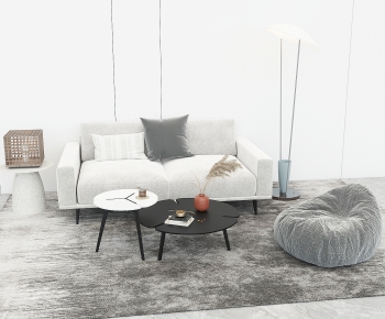 Modern Nordic Style A Sofa For Two-ID:775349193