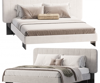Modern Double Bed-ID:413903952