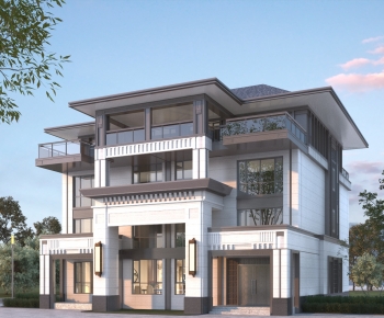 New Chinese Style Detached Villa-ID:999931102