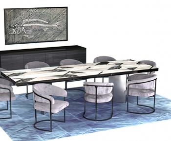 Modern Dining Table And Chairs-ID:205617902