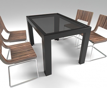 Modern Dining Table And Chairs-ID:189632891