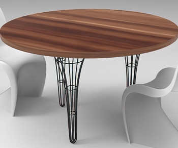 Modern Dining Table And Chairs-ID:593503005