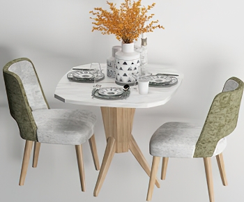 Modern Dining Table And Chairs-ID:793133979