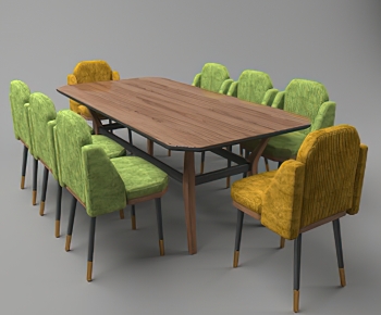 Modern Dining Table And Chairs-ID:115216023