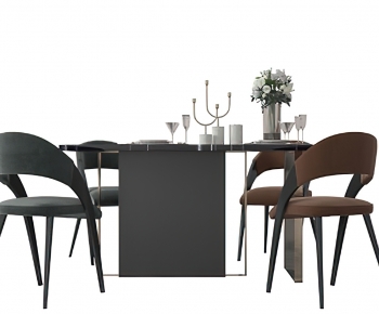 Modern Dining Table And Chairs-ID:849935055