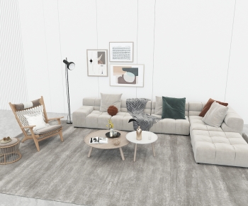 Modern Nordic Style Corner Sofa-ID:356671097