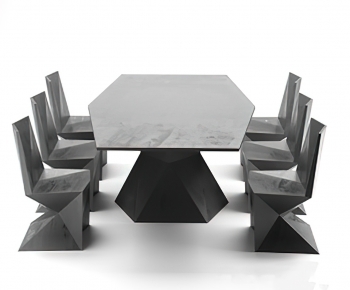 Modern Dining Table And Chairs-ID:613110152