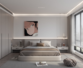 Modern Bedroom-ID:590380912