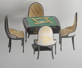 Modern Mahjong Tables And Chairs-ID:545899948