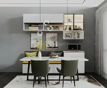Modern Dining Table And Chairs-ID:716080906