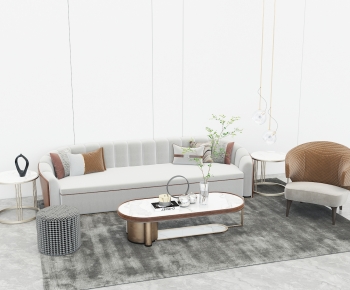 Simple European Style Sofa Combination-ID:727967989