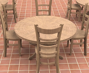 Wabi-sabi Style Dining Table And Chairs-ID:289072044