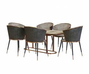 Modern Dining Table And Chairs-ID:951359034