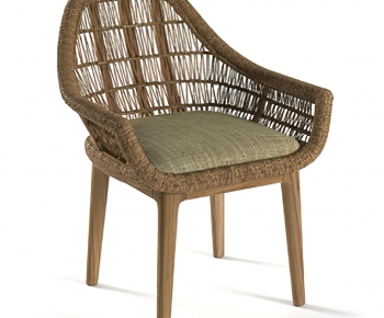 Wabi-sabi Style Lounge Chair-ID:268975977