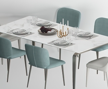 Modern Dining Table And Chairs-ID:105338102