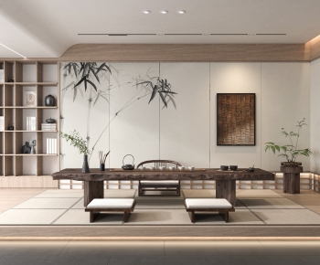 New Chinese Style Tea House-ID:298377993