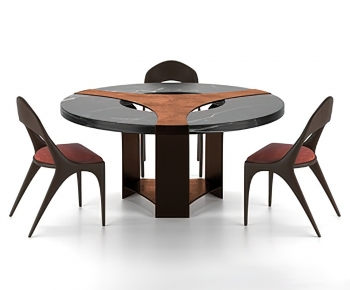Modern Dining Table And Chairs-ID:284601935