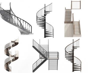 Modern Rotating Staircase-ID:339050363