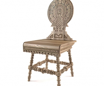 Southeast Asian Style Single Chair-ID:186017999