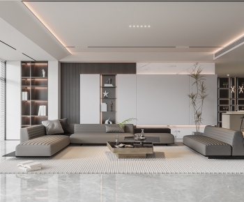 Modern A Living Room-ID:777265079