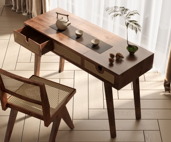 Wabi-sabi Style Tea Tables And Chairs-ID:182533984
