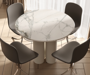 Modern Dining Table And Chairs-ID:335499059