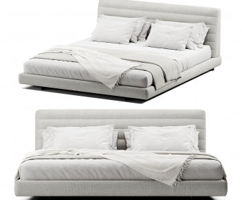 Modern Double Bed-ID:733933931
