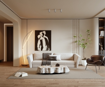 Modern A Living Room-ID:370896105