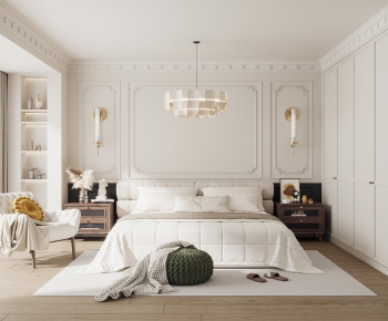 French Style Bedroom-ID:718646055