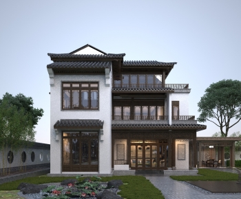 New Chinese Style Detached Villa-ID:503330296